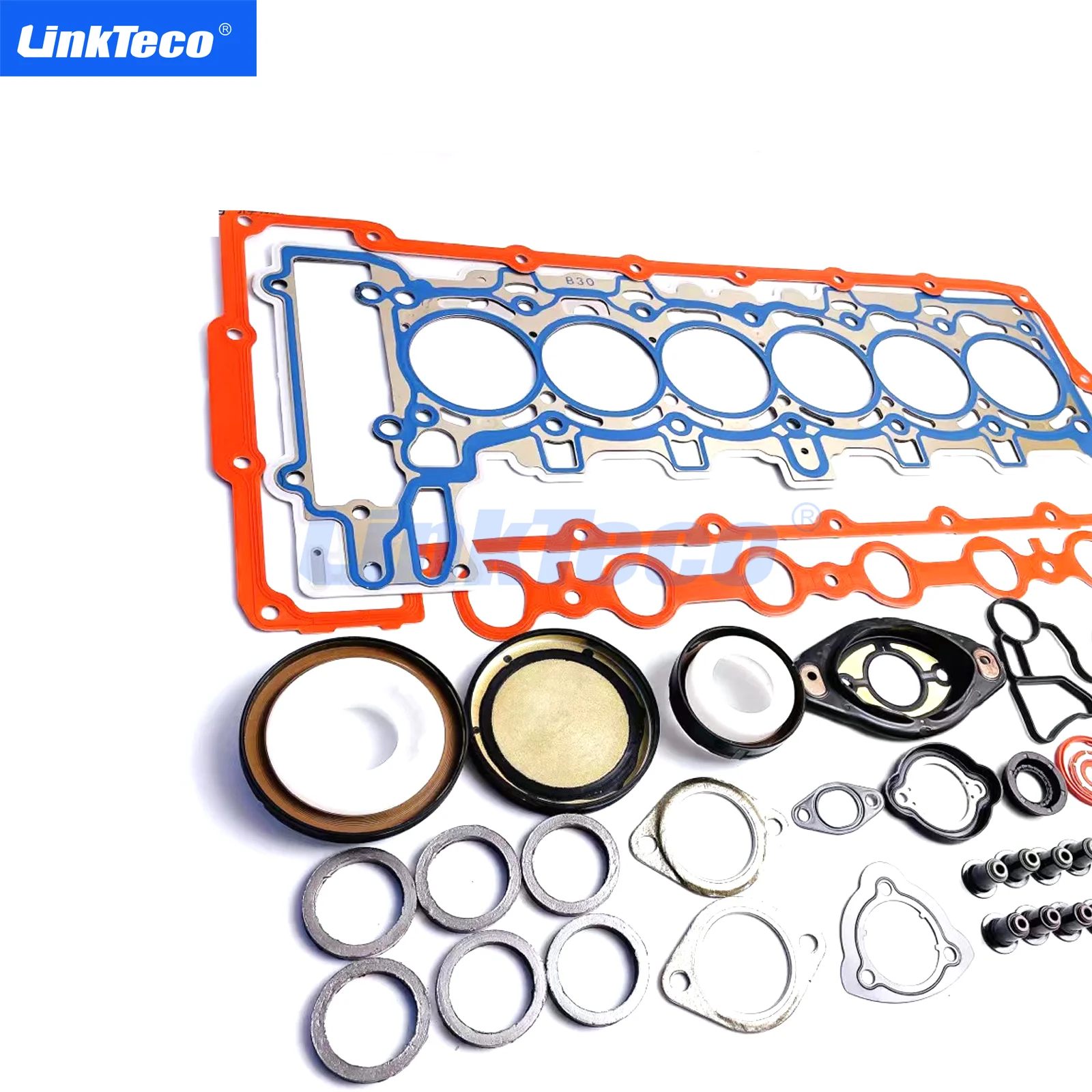 Full Gasket Set for BMW 2005-2016 125i 128i 328i 528i 530i X1 X3 X5 Z4 E90 E60 E83 E84 E89 3.0 L N51 N52 N53 B30 L6 GAS DOHC