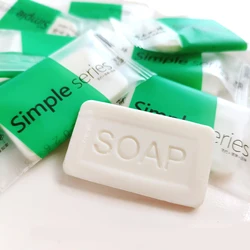 Free Shipping 7G(0.25ounce)Simple Small Trave Portable Size Soap Hotel Washing Body Hands Bathing