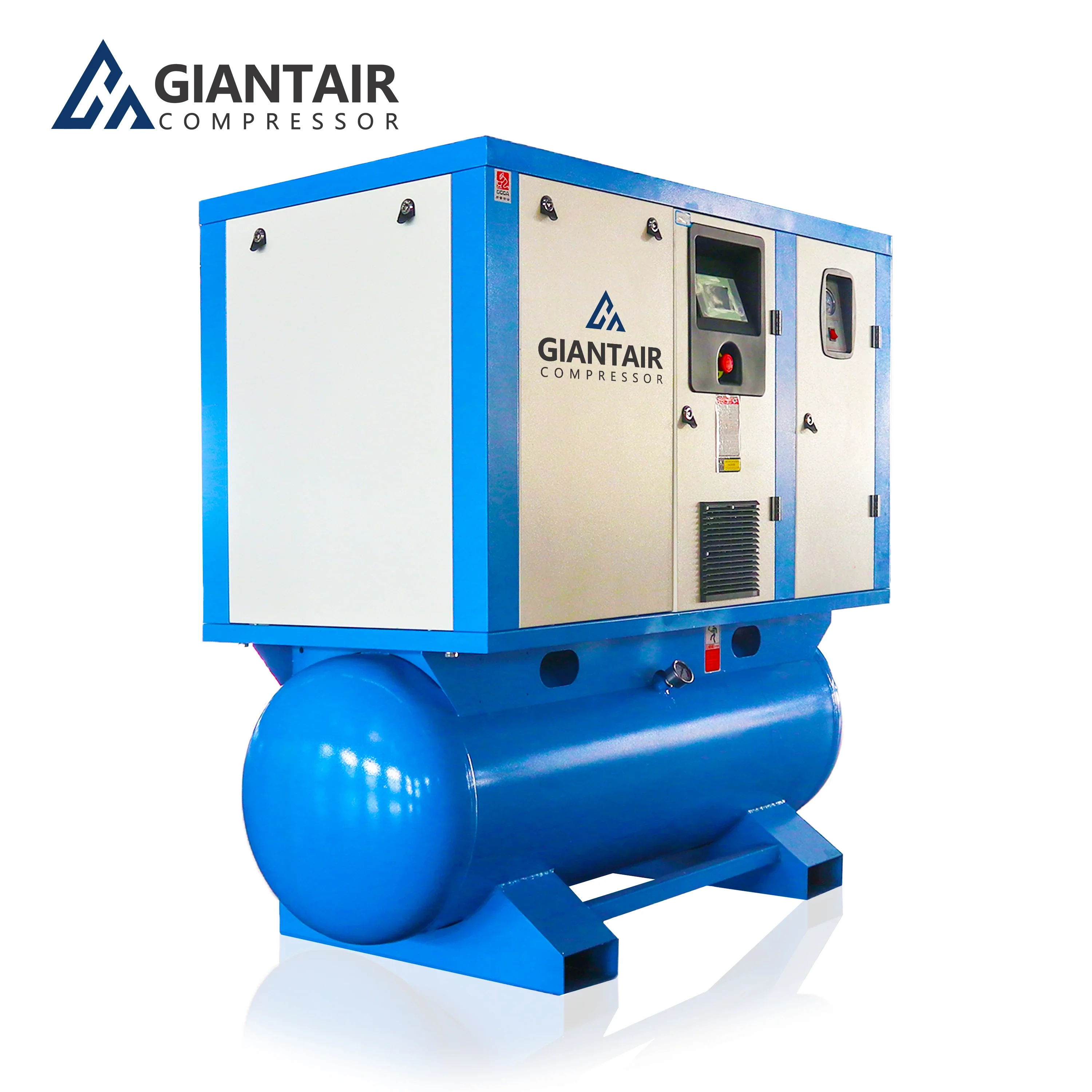 

GIANTAIR High Pressure Industrial 11kw 15kw 22kw 20 Bar 4 in 1 Screw Air Compressor air-compressors for cutting