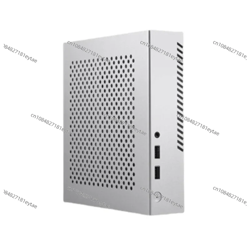 

Корпус TX03 Mini из цельного алюминия, тонкий ITX-компьютер, тихий промышленный ПК, стильный мини-ПК половинной высоты