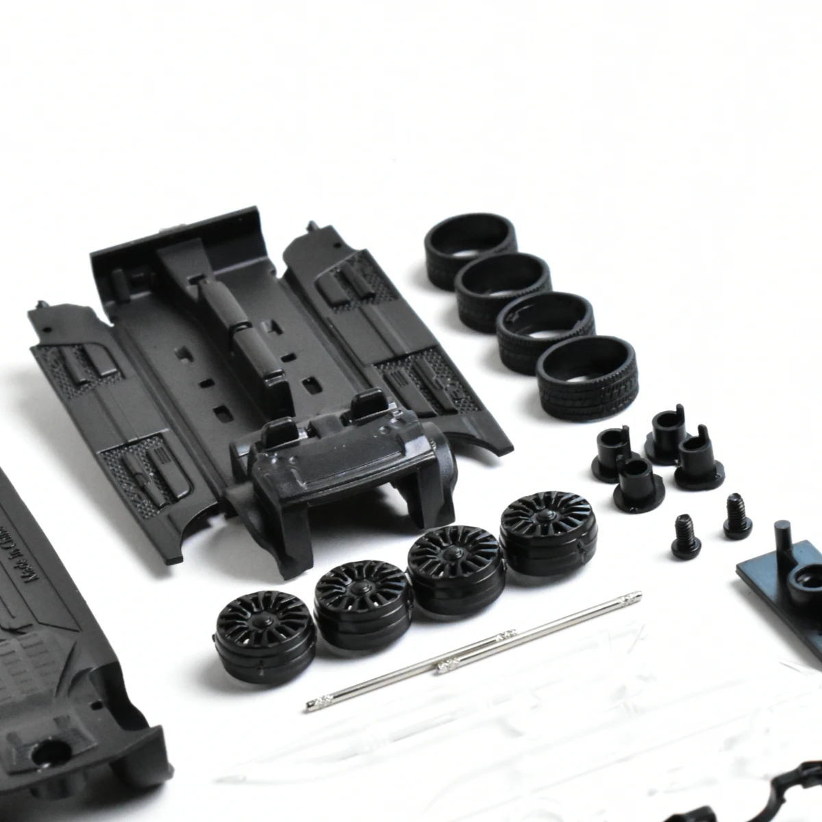 costruire l'azionamento 1:64 phantom esteso assemblare un modello di auto pressofuso fatto a mano