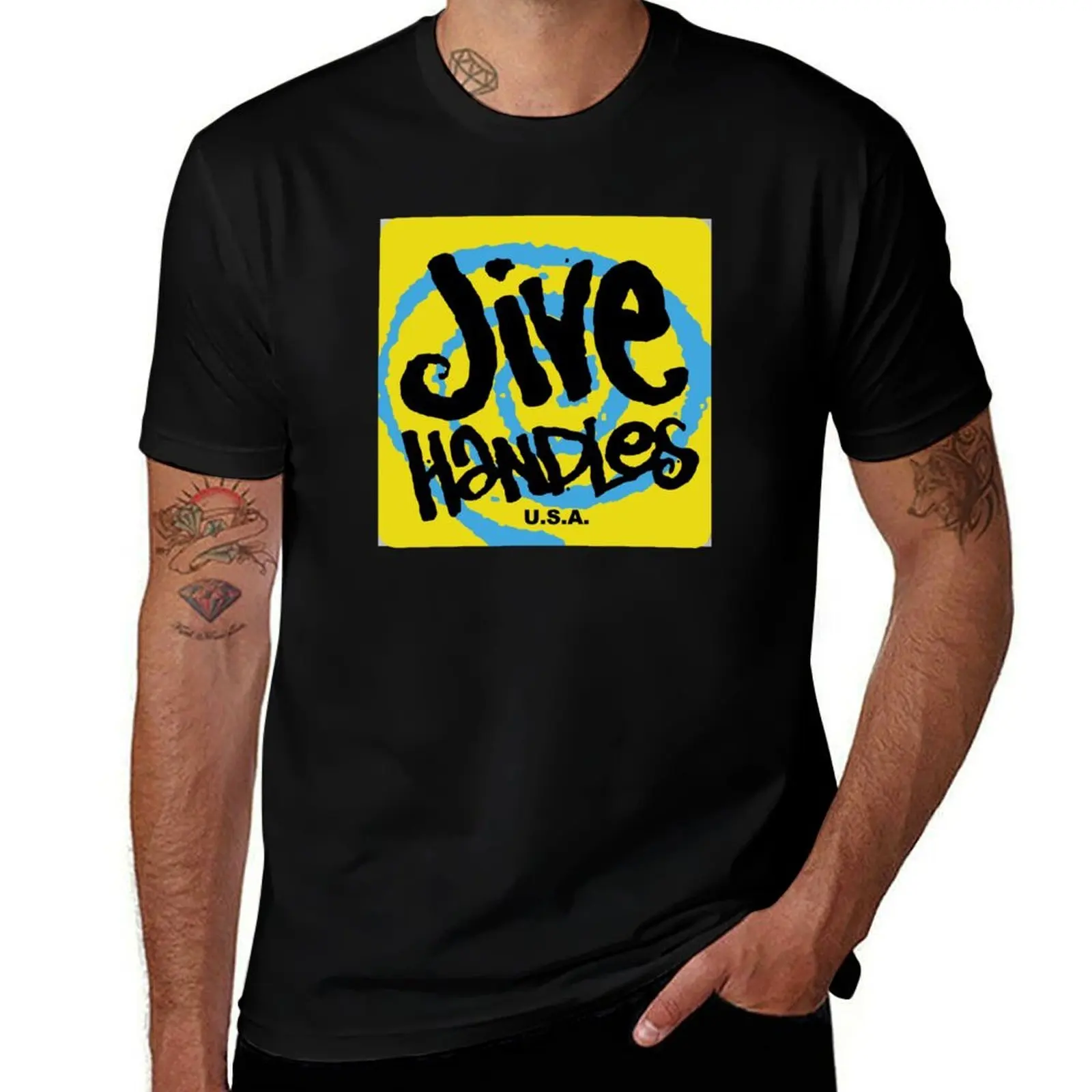 JIVE HANDLES 2 T-Shirt Large Size Soft Cotton T-Shirt