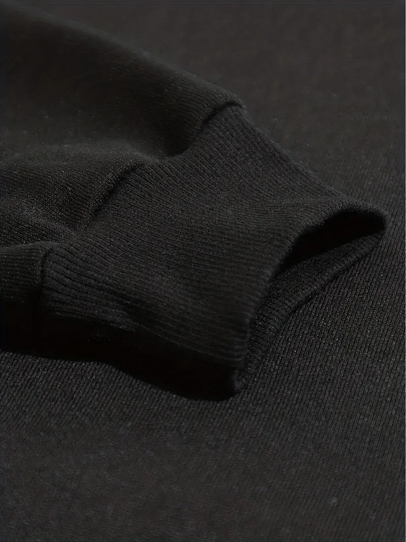 سترة كاجوال بغطاء للرأس بطباعة خلفية بأجنحة الملاك للرجال - بلوفر برسومات هندسية بأكمام طويلة، سترة عادية قابلة للغسل في الغسالة