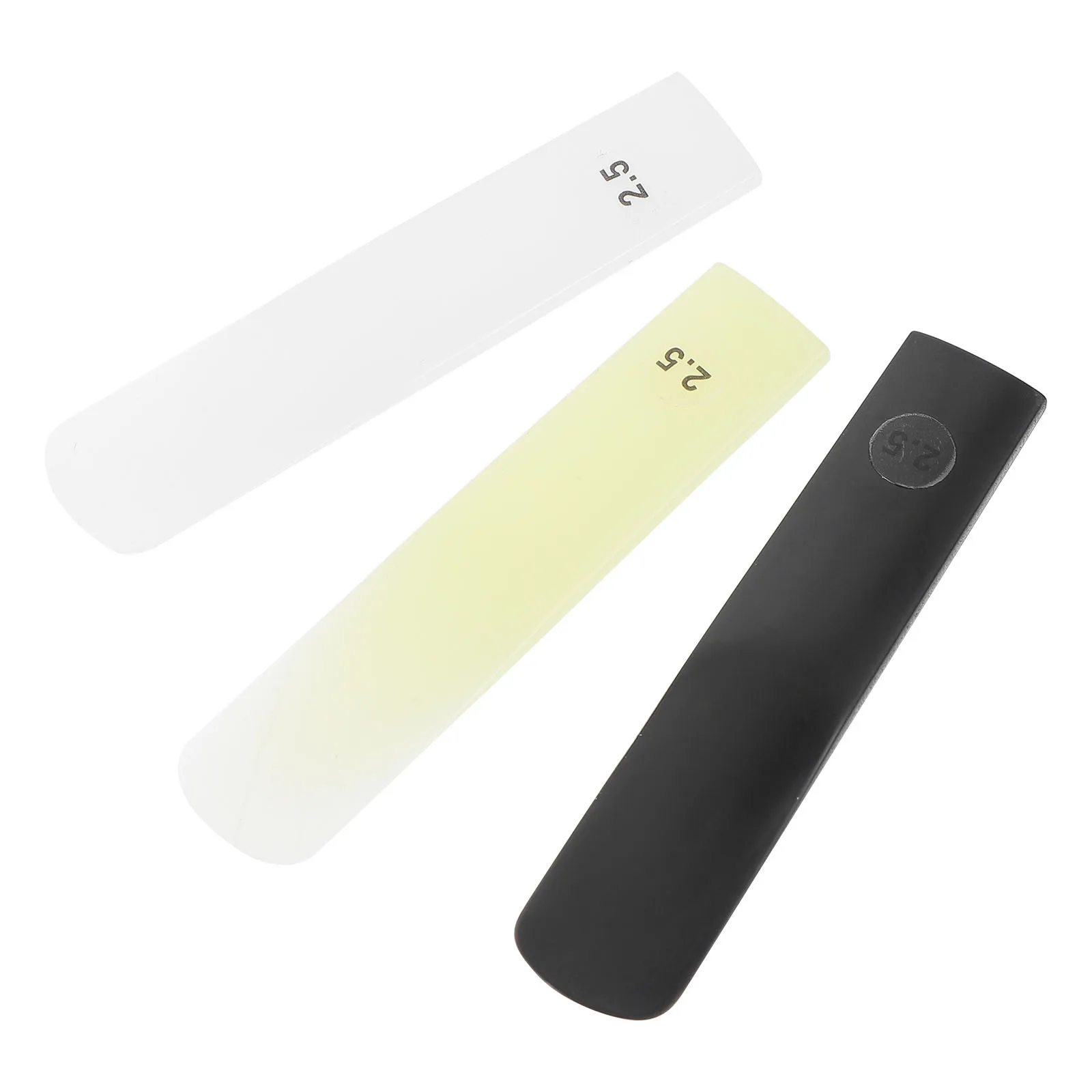 

3Pcs Saxophone Reeds Resin Professional Tenor Sax Reeds Clear Vibration Musical Instrument Accessories Woodwind Instrument Parts