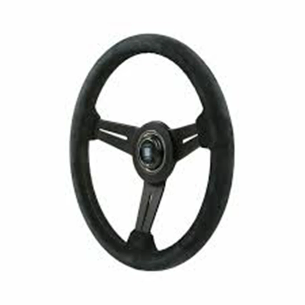 Drift Universal 350mm Nardi Racing Steering Wheel Car Suede Leather JDM Steering Wheel Volantes For VW HONDA Nissan TOYOTA BMW