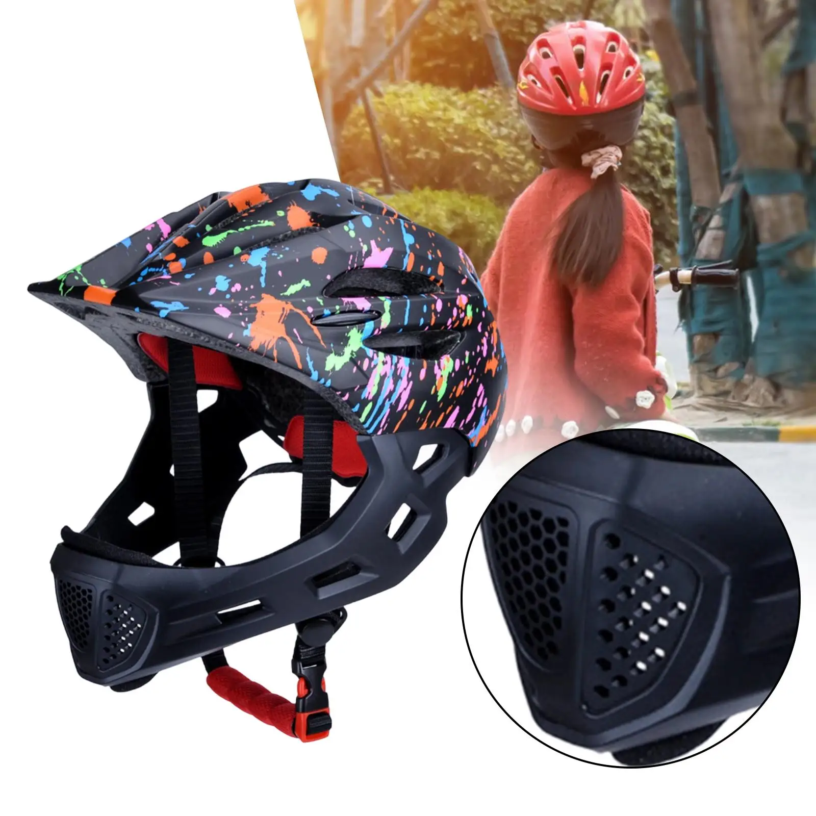 

Kids Bike Helmet Bicycle Helmet for Skateboard Bicycling Balance Biking
