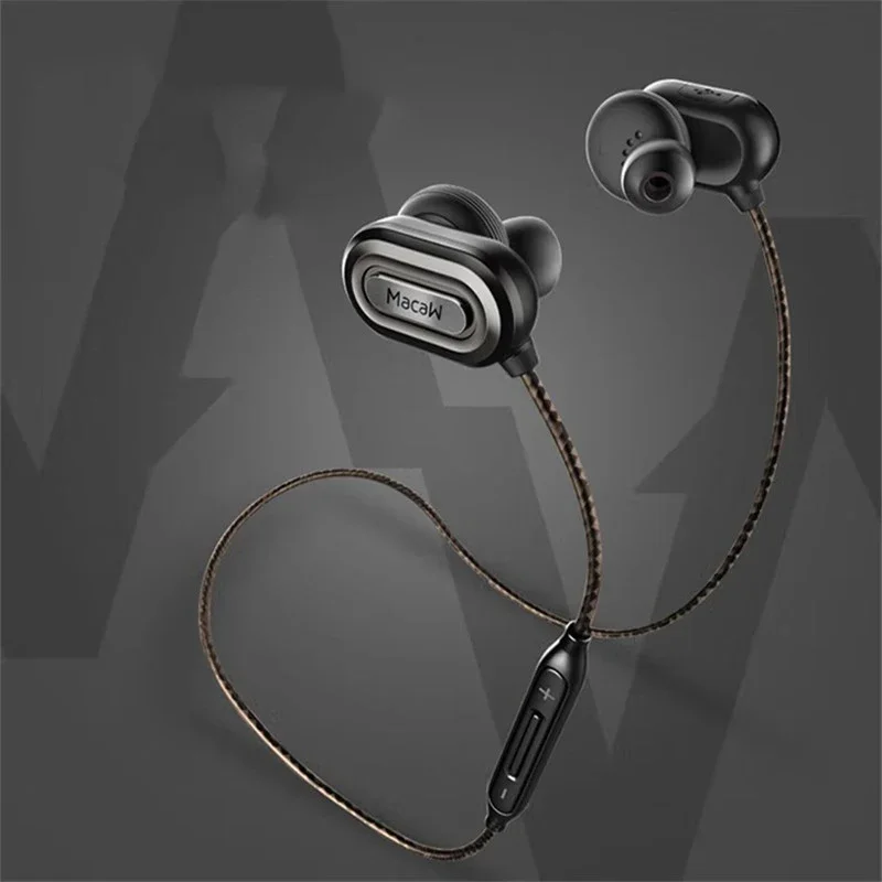 Macaw T1000 CSR8645 บลูทูธไร้สายสากล 4.1 Apt ไฮไฟเพลงหูฟังหูฟัง