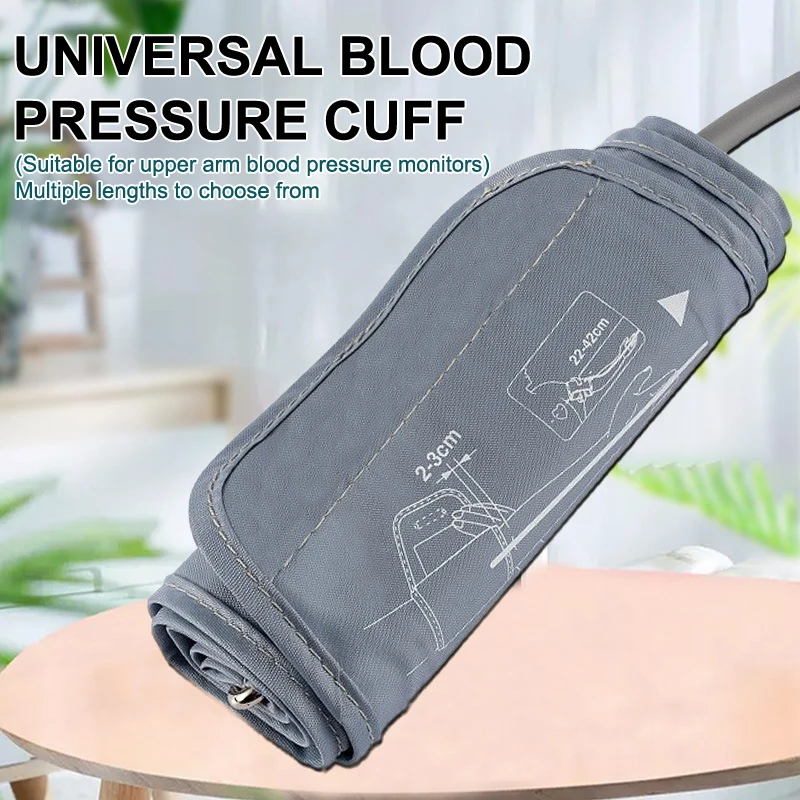 

Регулируемая манжета для взрослых, артериальное давление 22-42 см, большой размер, специальная манжета, трубка, тонометр для артериального давления, аксессуары для артериального давления