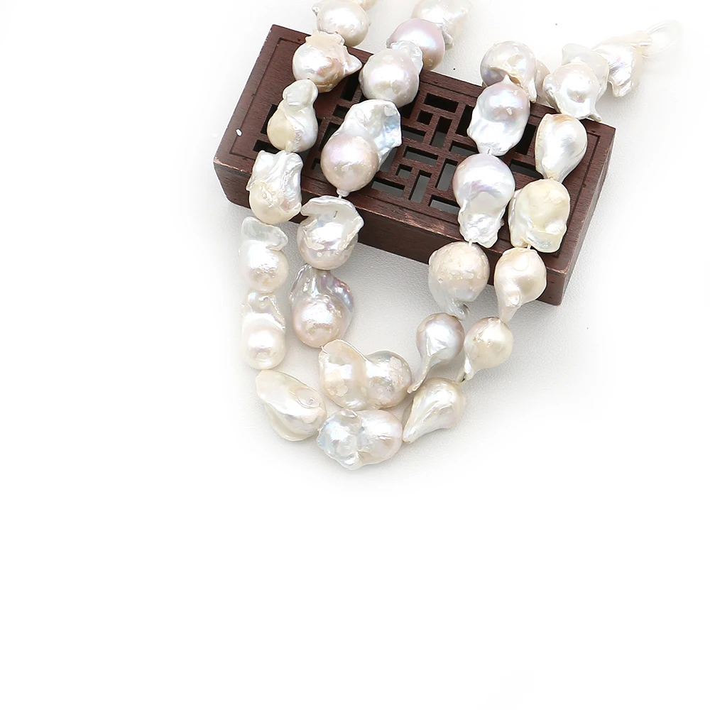 Natural Freshwater Pearl Irregular Baroque Isolation Loose Beaded for Charms Jewelry Making DIY Bracelet Necklace Accessories