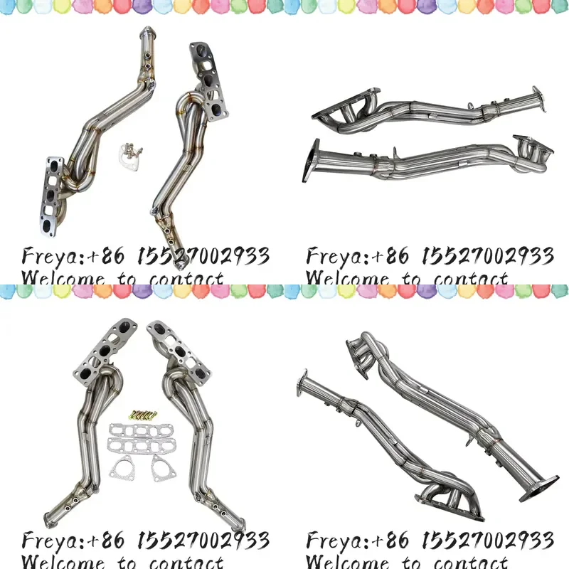 Long Tube Exhaust Header for Infiniti 350Z/G35 VQ35/37 G37/370Z LHD ONLY