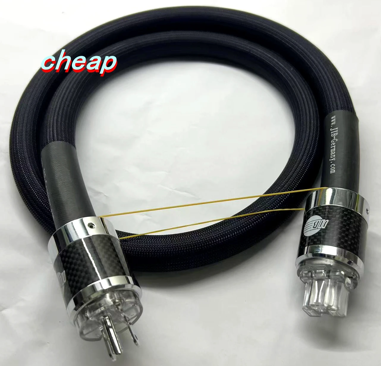 JIB الألمانية بيثون المستوردة HIFI سلك الطاقة الرائد