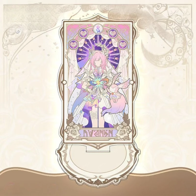 Honkai Impact 3 – périphériques de jeu en acrylique, 6.3 pouces, support en cristal, plaque sur pied, ornements en acrylique, jouets Tribbie pour garçons