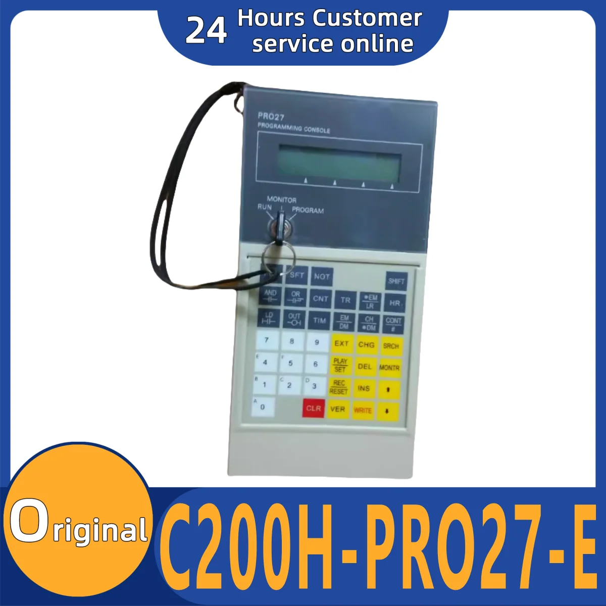 

Brand new original handheld programmer C200H-PRO27-ECKM1-PRO01-E