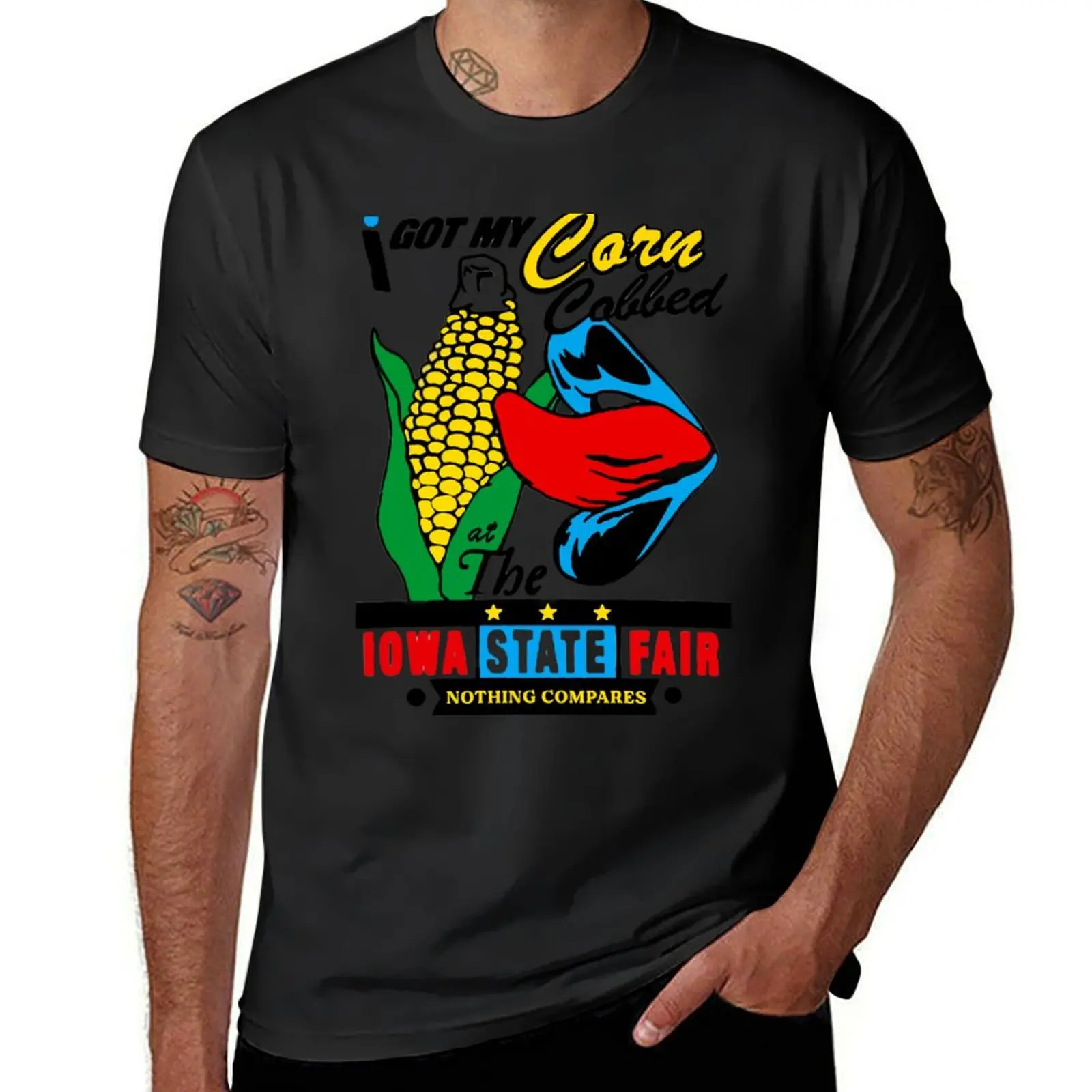 I Got My Corn Cobbed At The Iowa State Fair T-Shirt quick drying customizeds mens graphic t-shirts anime