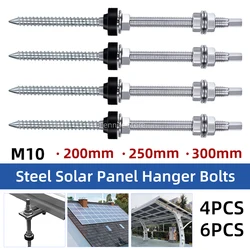 Bulloni appendiabiti solari in acciaio inossidabile 304 per il montaggio del pannello solare regolabile in altezza impermeabile per bulloni appendiabiti solari fotovoltaici