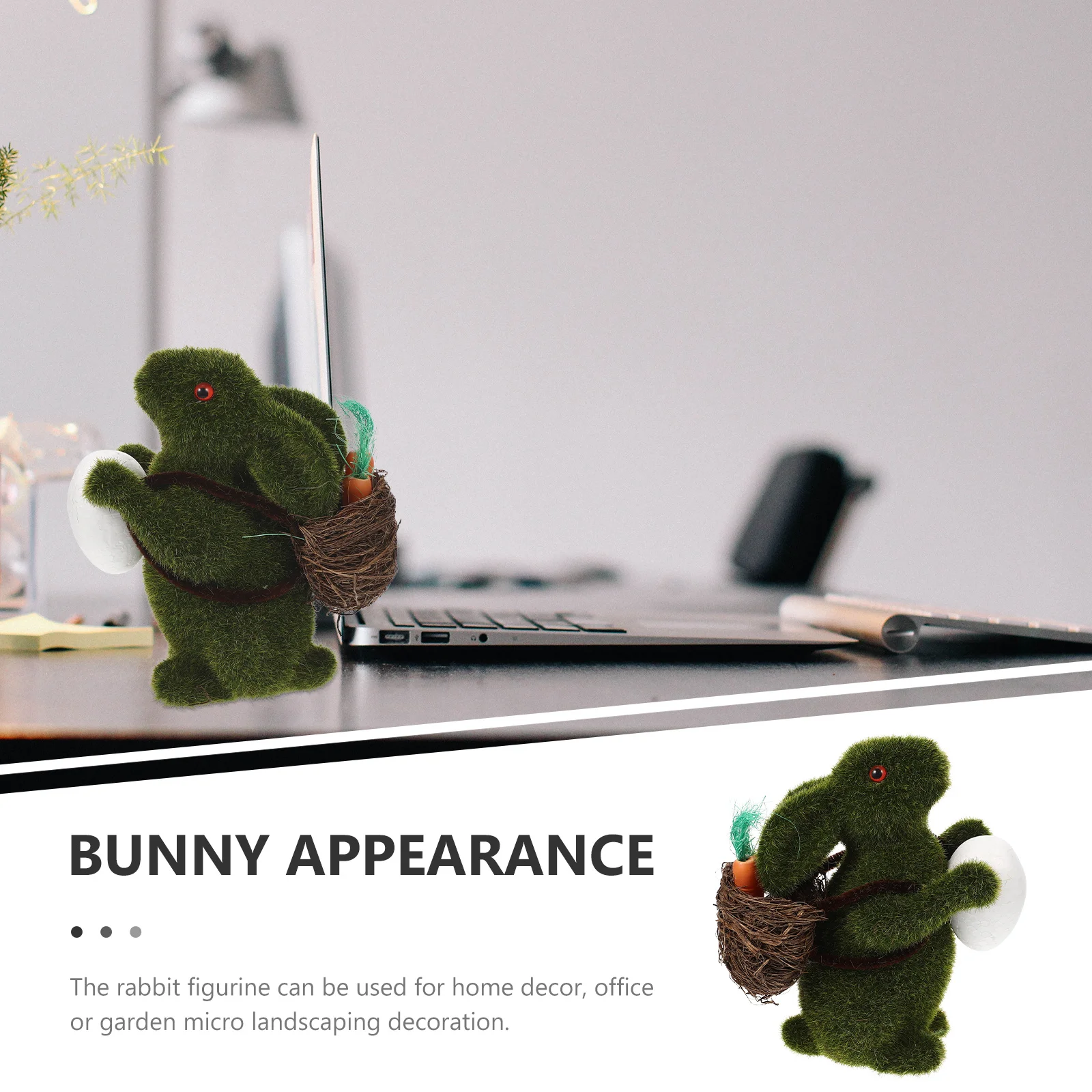 

Easter Bunny Rabbit Statue Lovely Compact Home Decor Easter Decoration Garden Ornament Cute Rabbit Sculpture Bunny Decor