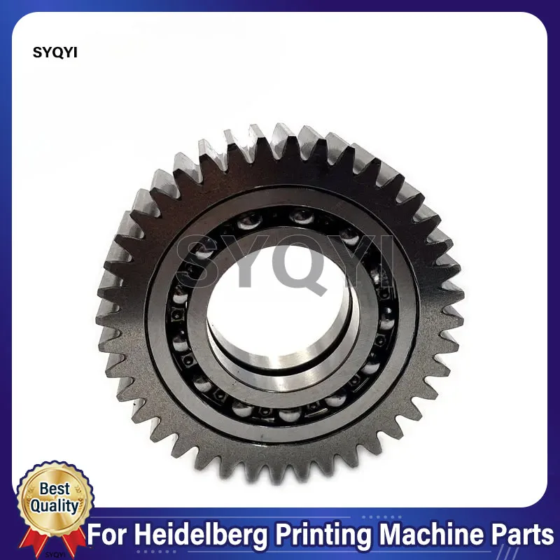 Best Quality L2.010.132 Gear 00.520.0791 Grooved Ball Bearing 16007 For Heidelberg CD74 XL75 Printing Machine Parts