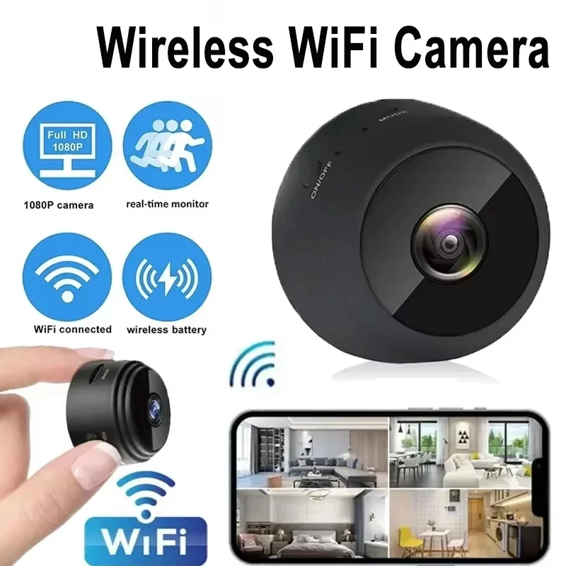 

Мини-камеры видеонаблюдения A9 с Wi-Fi, 1080P HD, мини-камера с датчиком ночного видения, видеокамера для домашнего видеонаблюдения, Smart Life Home