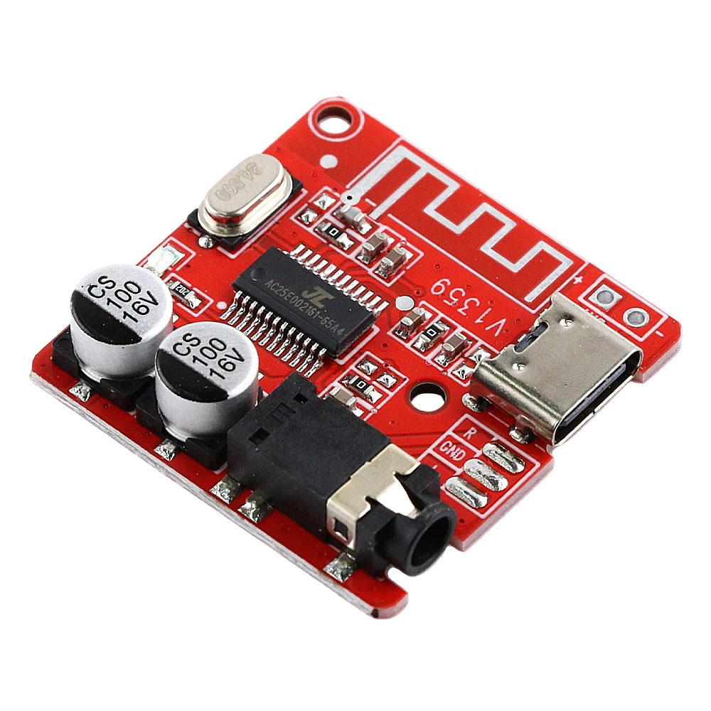 MP3 Bluetooth Decoder Board Lossless in-car Speaker Amplifier Module Bluetooth 4.1 Circuit Board XY-BT-Mini Type-C