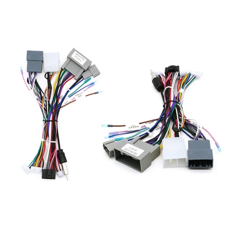 Android Car Radio Canbus Box Decoder Wiring For HONDA CIVIC 2012/ CRV 2012-2016 16pin Harness Adapter Power Cable