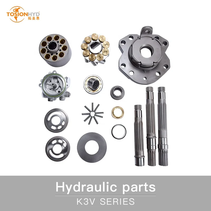 K3V Series Hydraulic Pump Parts excavator spare parts With Kawasaki  kobelco hitachi doosan komatsu sany hanix