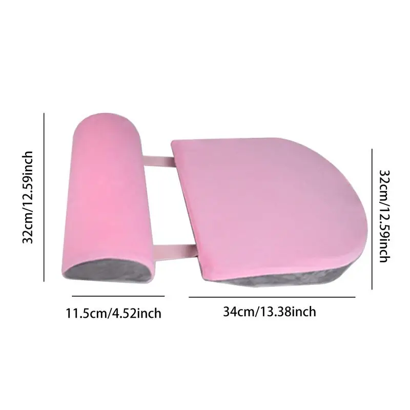 Baby Wedge Pillow 2PCS Nursing Soothing Pillow Comfortable Nursing Soothing Pillow Support Feeding Wedge Pillow Portable