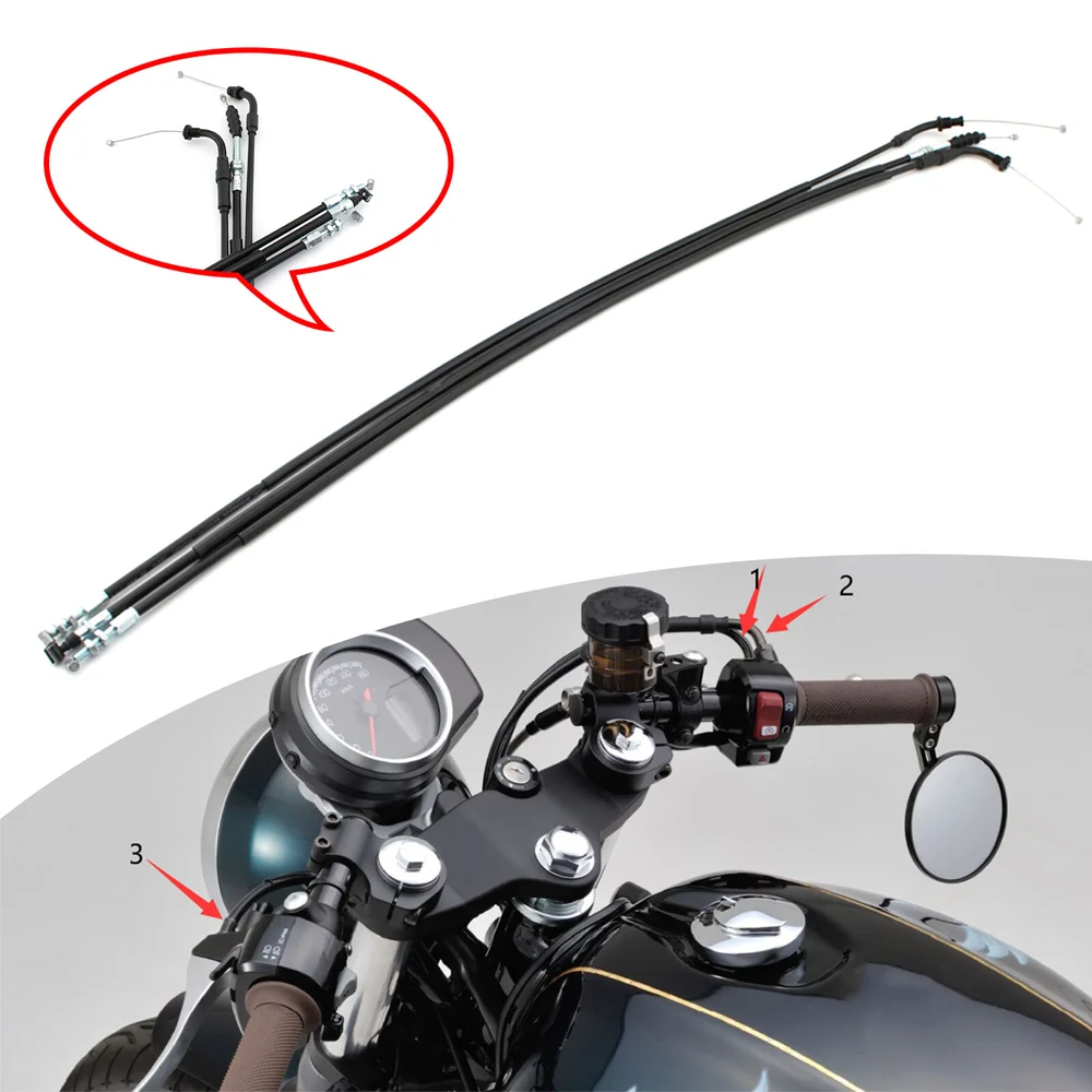 

Motorcycle Clutch Cable Throttle Cable Brake Cable For Honda GB350 NC59 CB350 CB350S 2021+