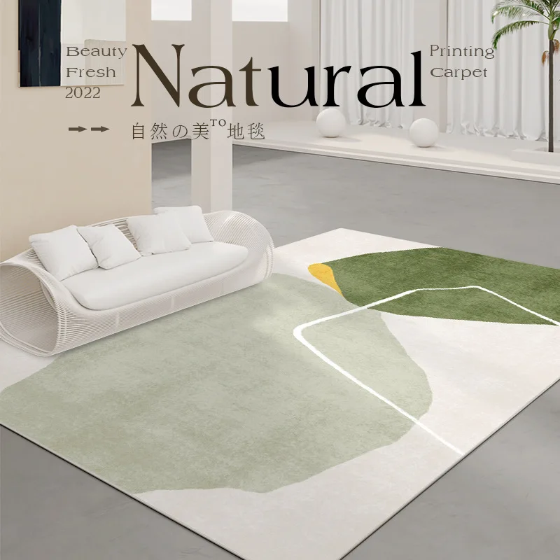 

Nordic modern simple carpet Living room sofa tea table carpets room decor rug Non-slip Anti-fouling floor mats rugs for bedroom