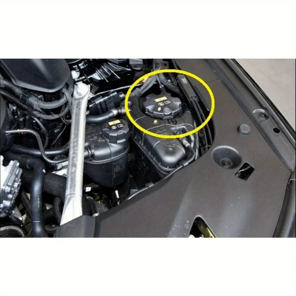 Tampa do tanque de transbordamento de expansão do líquido refrigerante do radiador 200 KPA compatível com BMW E90 E60 F10 F01 E70 17117639021 (200bar)