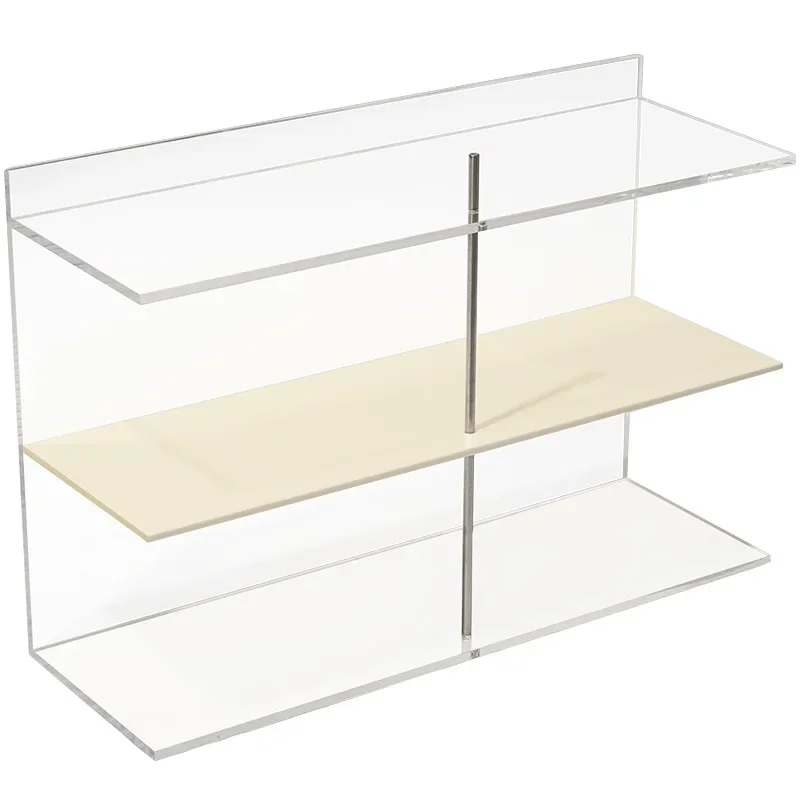 Acrylic water cup storage rack cosmetics shelf multi-layer desktop ins style perfume cup display stand