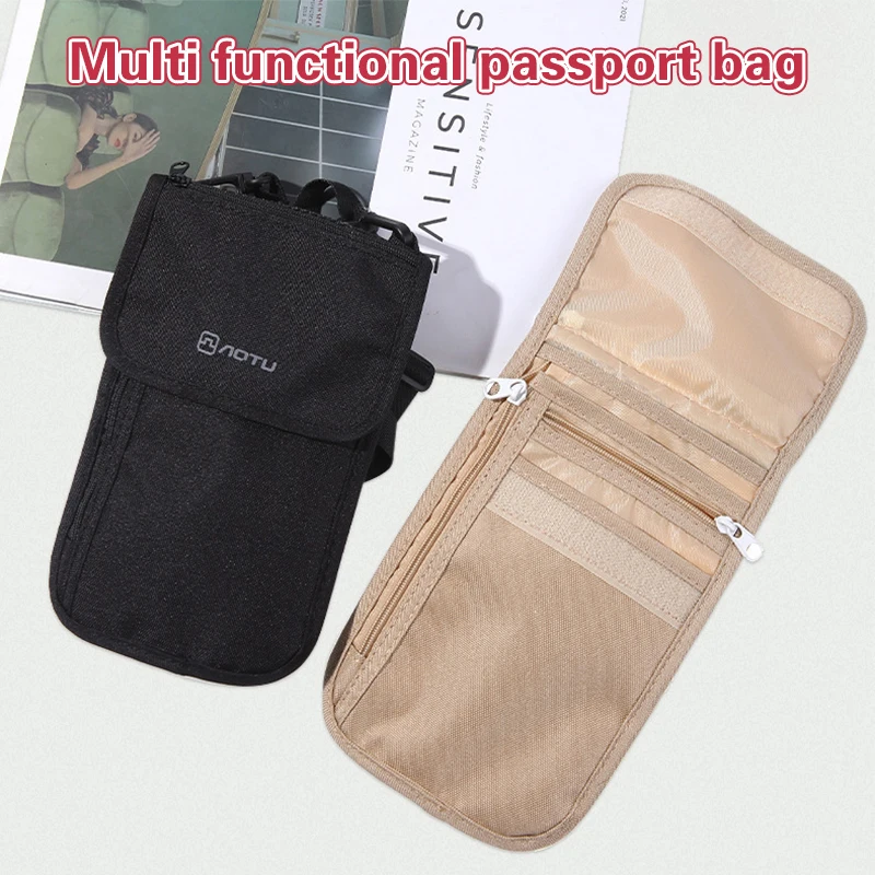 Travel Neck Pouch - Waterproof Passport Holder & Crossbody Phone Bag For International Travel, Concerts, And Outdoor Activities