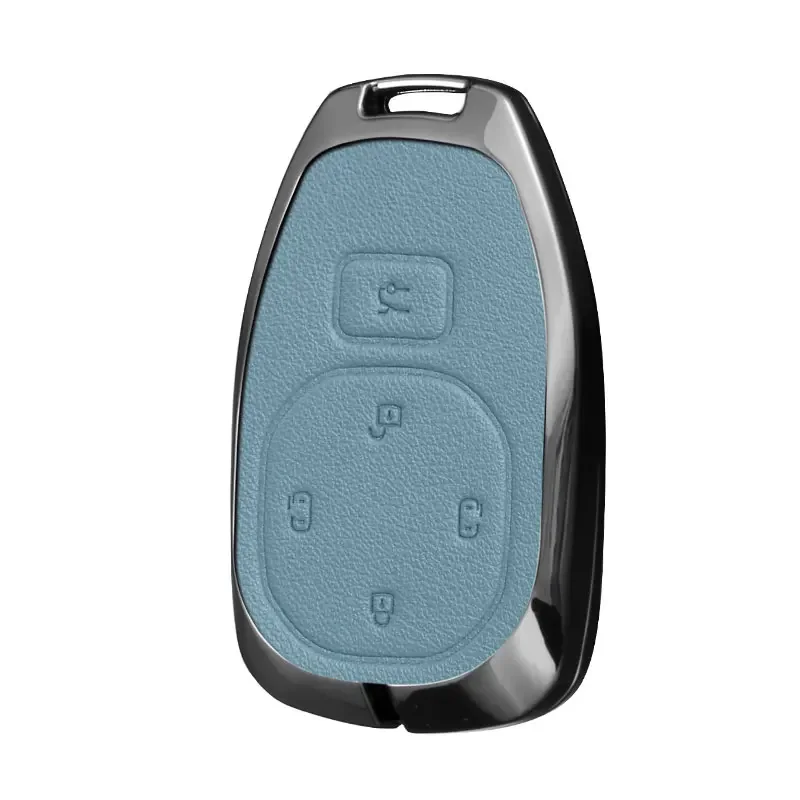 Accessoires de voiture, étui de protection pour clé en alliage de zinc, porte-clés pour GAC Trumpchi Empow J11 J12 J13 J15 J16 GS8 GS4 GS3 M8 2024 Smart Fob