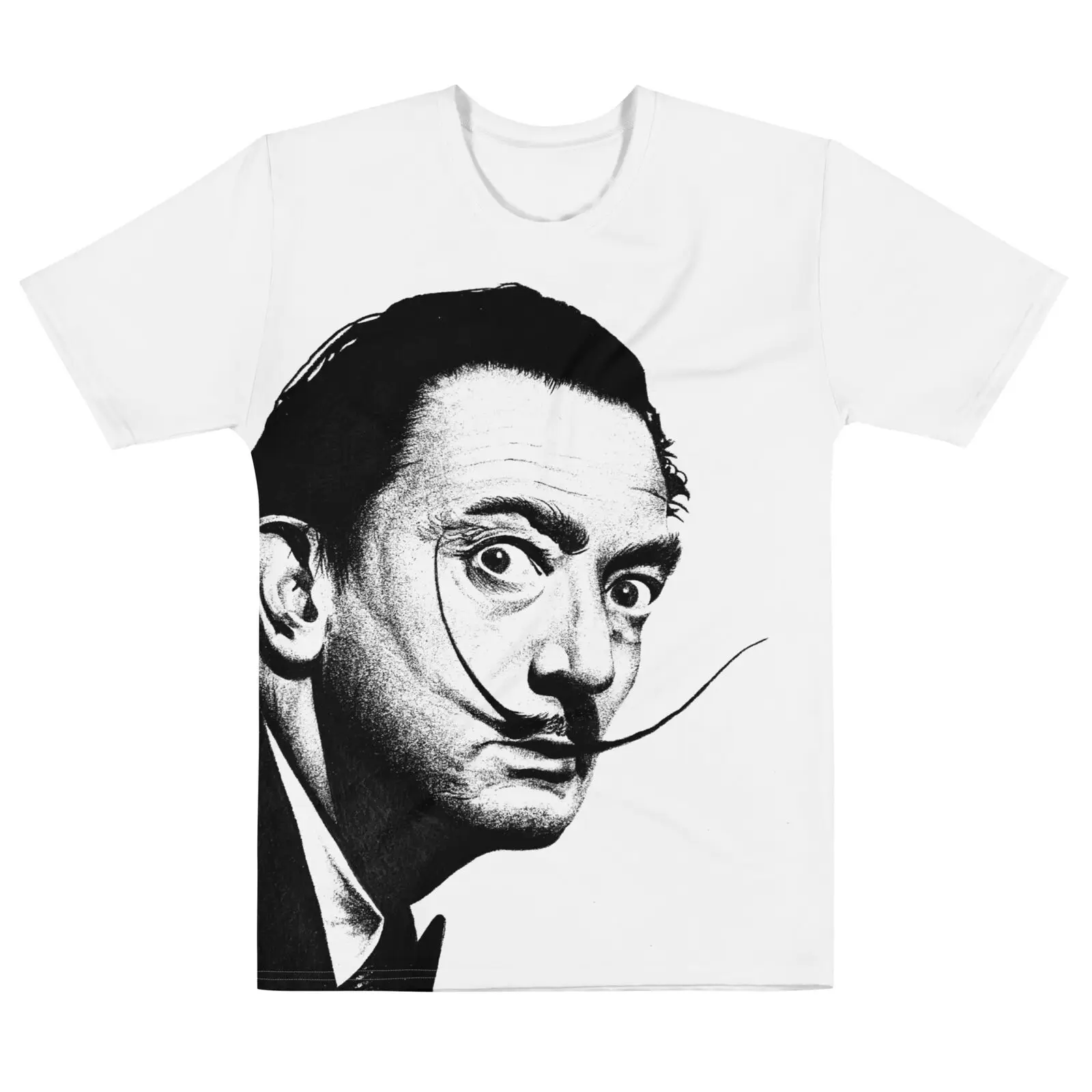 

Salvador Dali Portrait Custom Huge All Over Print Men's t-shirt Shirt