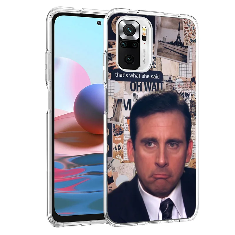 The Office Tv Show What She Said Phnoe Case for Xiaomi Redmi 12 12C 10 10A 10C 10X 9 9A 9C 9T 8 8A 7 7A 6 6A S2 K20 Pro K40 Uniq