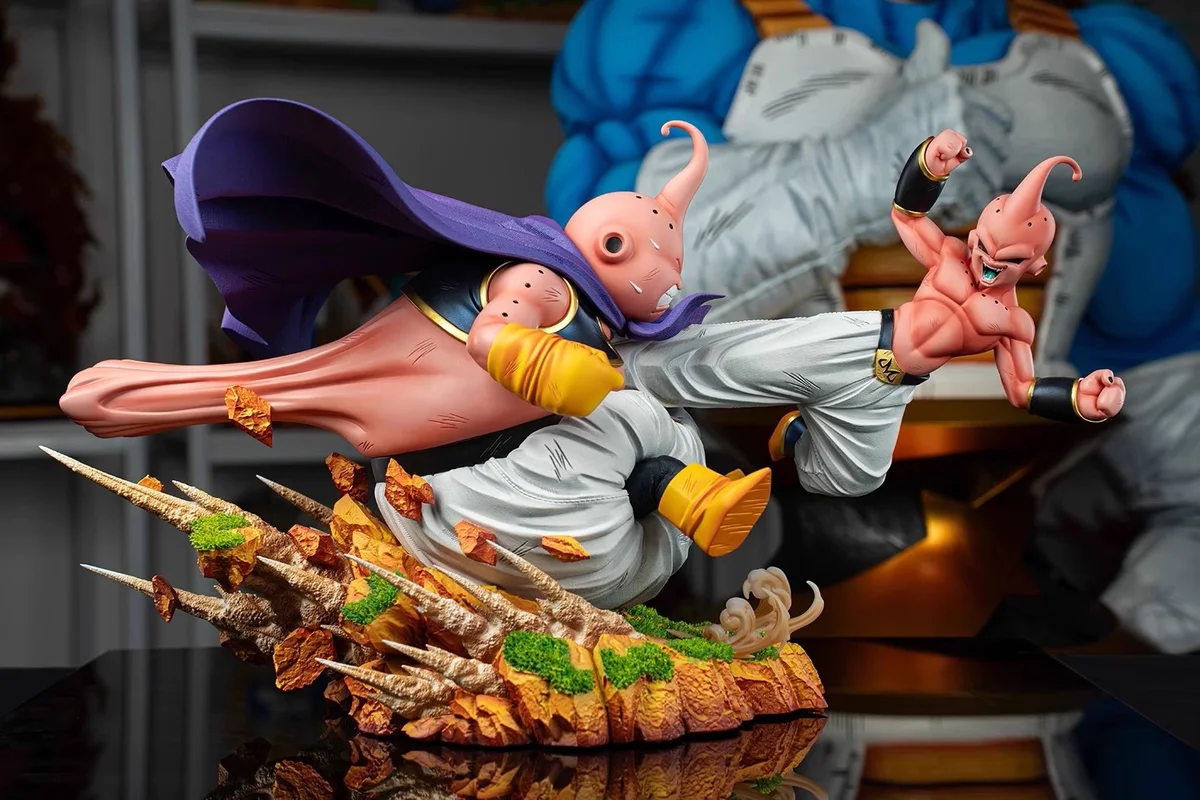 

Dragon Ball Cs Studio Buu Showdown Anime Model Ornament Action Figures Creativity Collection Desktop Decor Static Statue Gift
