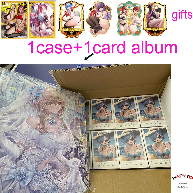 

Goddess Story Sea Moon Partying Collection Card Waifu Girl Party ACG CCG TCG Booster Box Doujin Toy And Hobby Gift