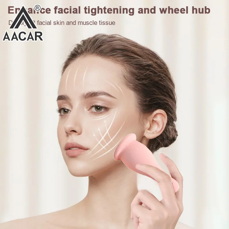 실리콘 진공 부항 마사지 병 셀룰라이트 방지 마사지 페이셜 흡입 컵 얼굴 목 리프트 피부 긁기 Guasha Anti Wrinkle