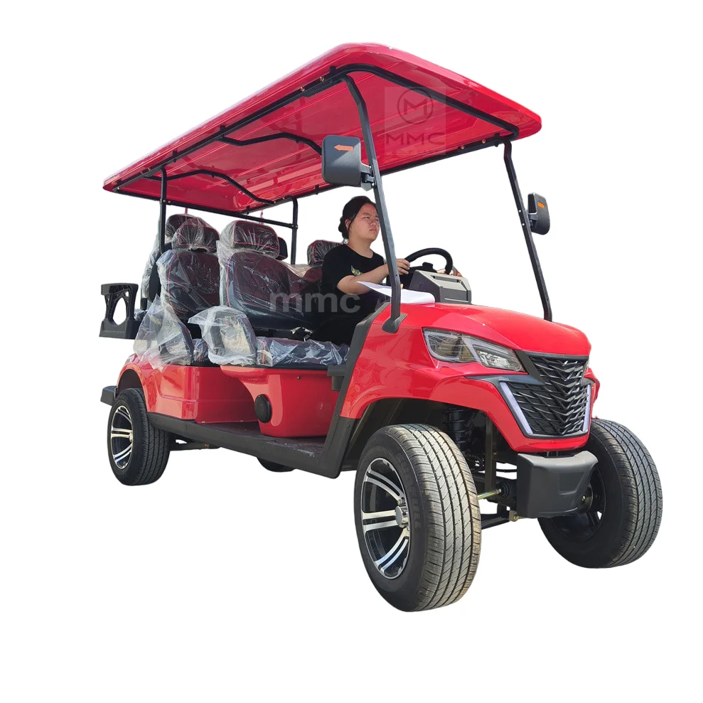 Best Golf Cart Sand Bottle Kit Accessory Golf Car Price New Design 2+2 Seater Price Lithium Battery Golf Cart