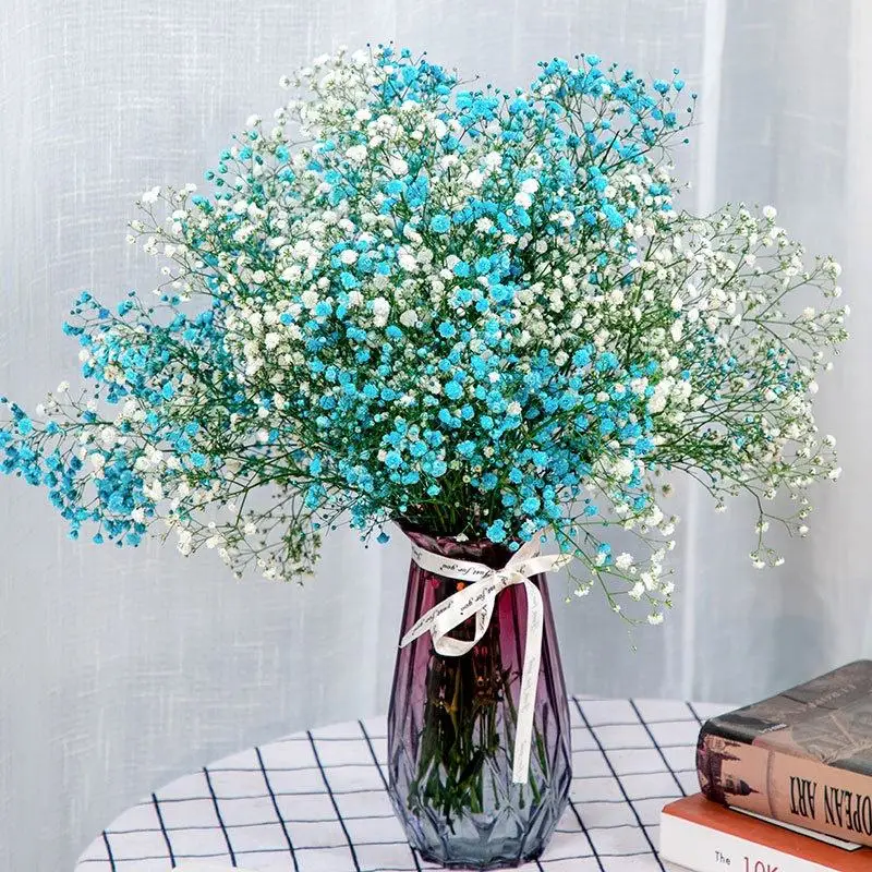 Dried Babys Breath Flowers Bouquet,Natural Gypsophila,Dry Flowers,Gift for Mother and Friend,Wedding Home Decor, DIY Wreath