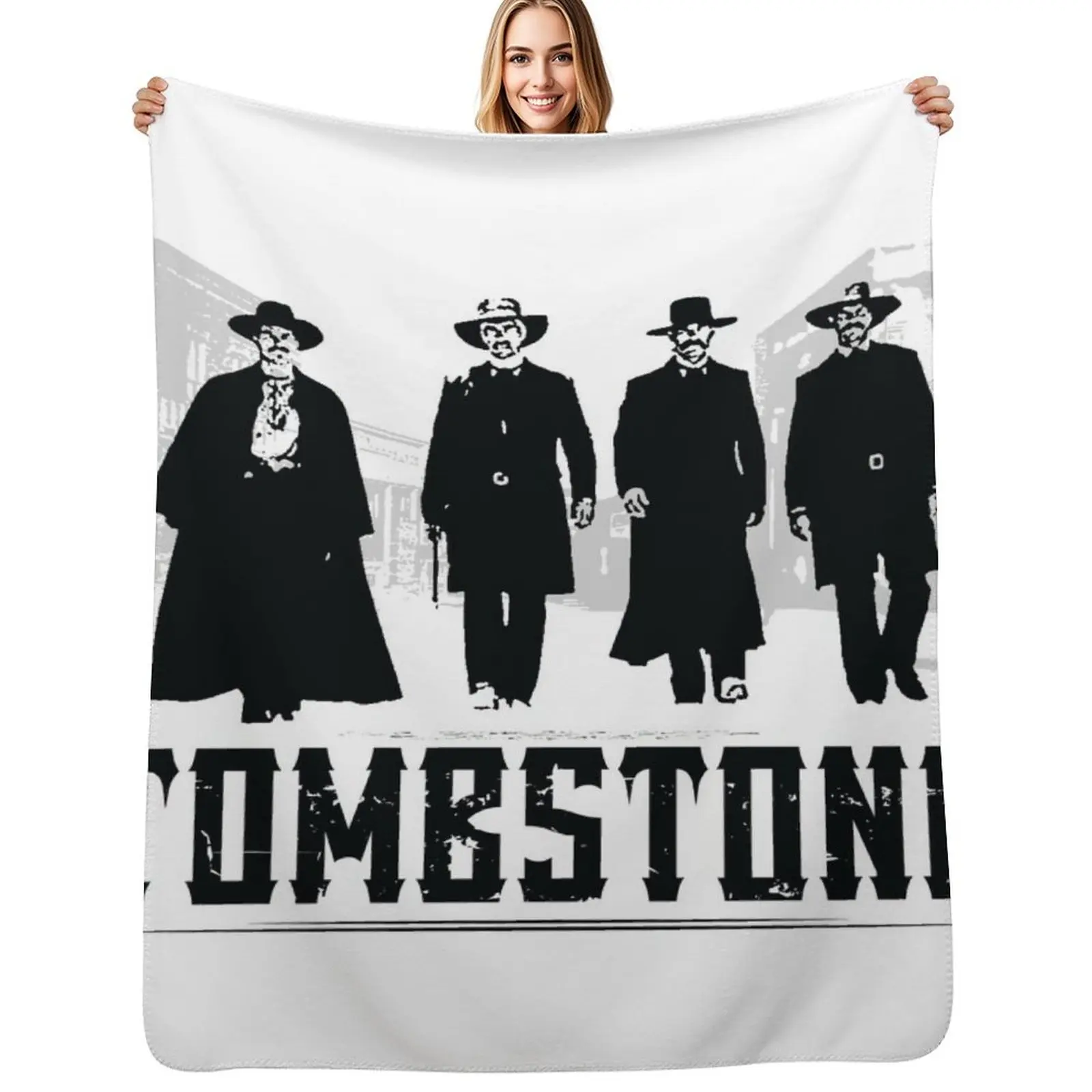 

MOVIES: TOMBSTONE BLACK Throw Blanket Luxury Brand Moving Multi-Purpose Kid'S Blankets
