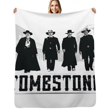 FILM: TOMBSTONE BLACK Coperta da lancio di lusso, multiuso, per bambini, da trasloco 10 best sales Alla tomba - №8