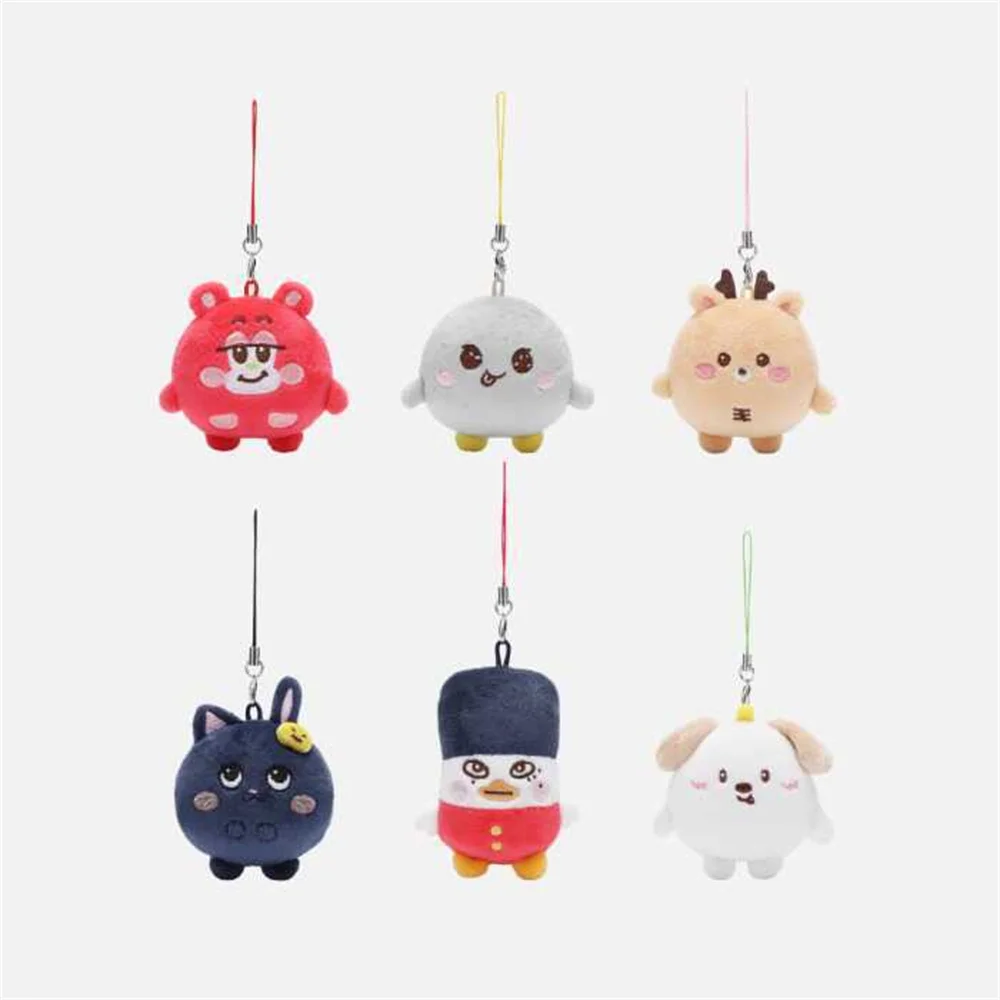 Kpop RIIZE Cute Doll Keychain SHOTARO EUNSEOK SUNGCHAN WONBIN SOHEE ANTON Backapck Pendant Plush Keychain Fans Collectible Gifts