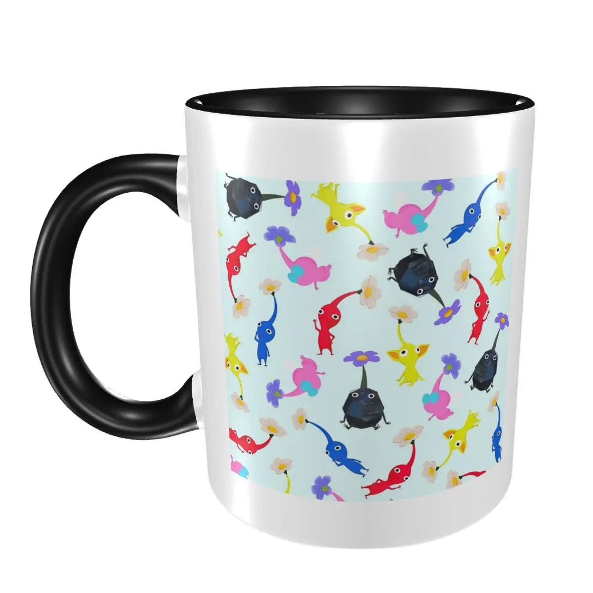 

Pikmin Mug Funny Ceramic Coffee Cups Tea Mugs Milk Cup Drinkware Gift for Friends