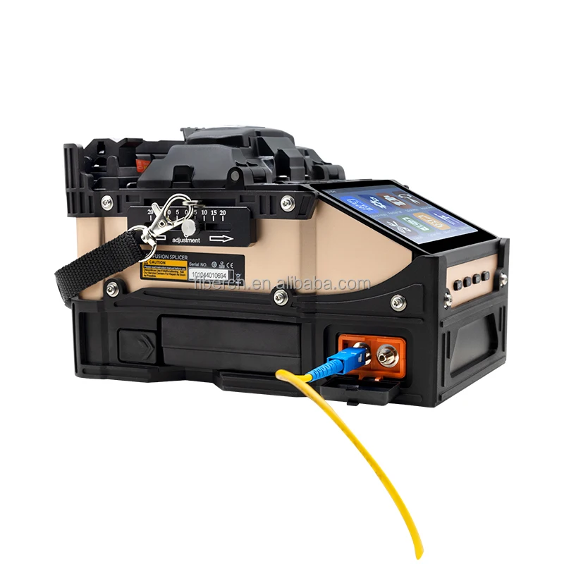 Fujitomo FSM-45S AI-9 6 Motor Core Alignment Splicing Machine Optical Fiber Fusion Splicer with VFL and OPM In-built FSM-45S