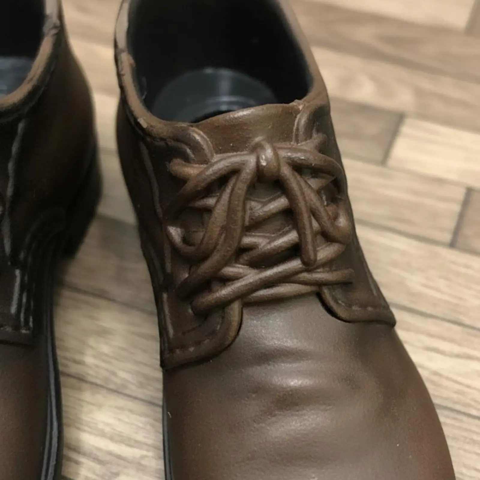 

1/6 Scale Insertable Shoes High Quality Male Doll Boots Toy Accessory for Hobbyists