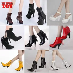 Toyscentre TCT-029 TCT-020 1/6 Female High Heels Boots Hollow Shoes Model TCT-003 4 5 6 7 8 9Fit 12'' Soldier Action Figure Body