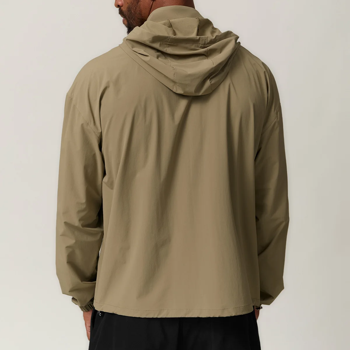 Personalized LOGO Custom Men's Sunscreen Strong Anti-splashing Anti-wrinkle Zip Hooded Casual Sports Jacket Quick-drying Jacket