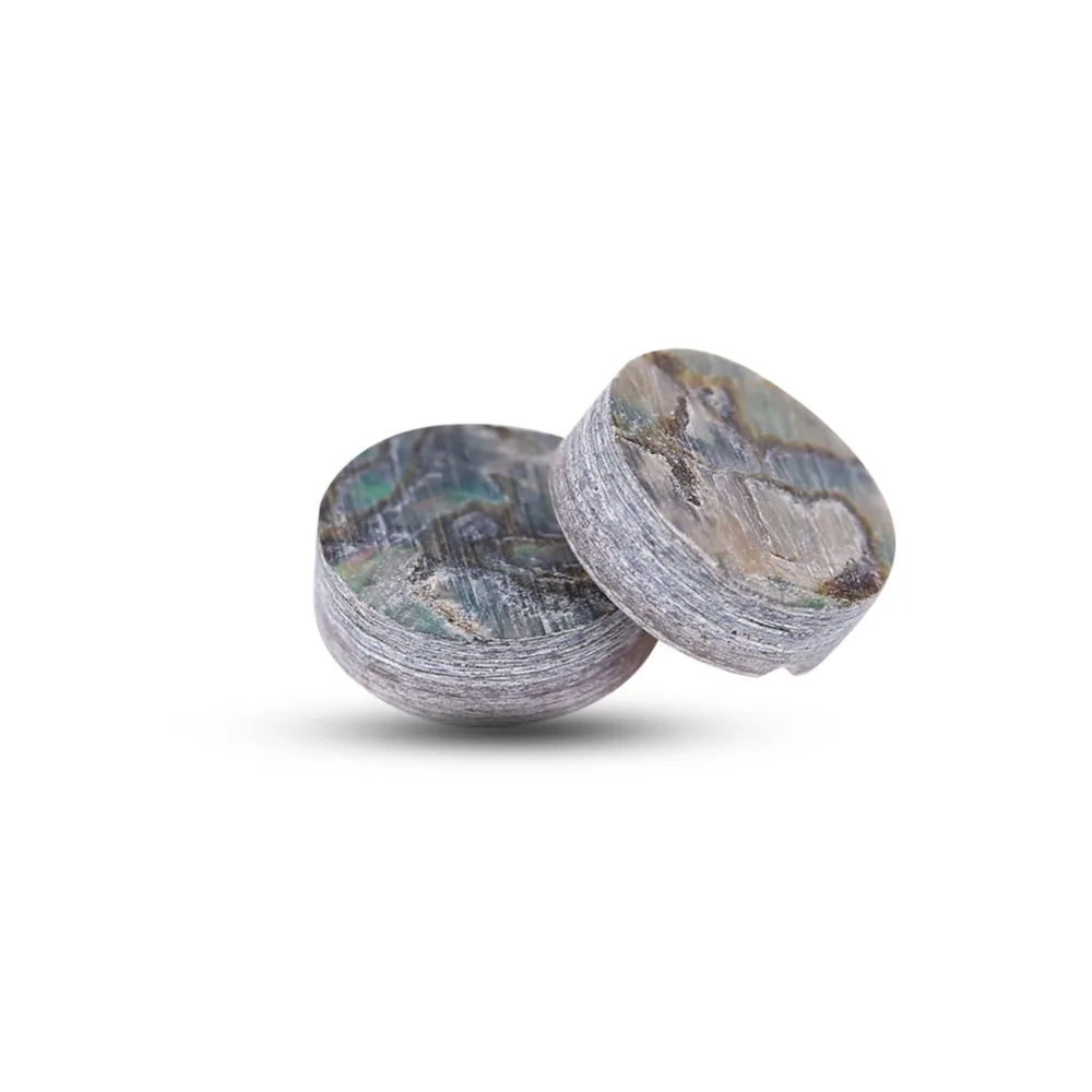 20PCS 6mm Size Fretboard Inlay Dots Natural Paua Abalone Shell Abalone Shell Color Guitar Inlay Dots Inlay Dots Markers Guitar