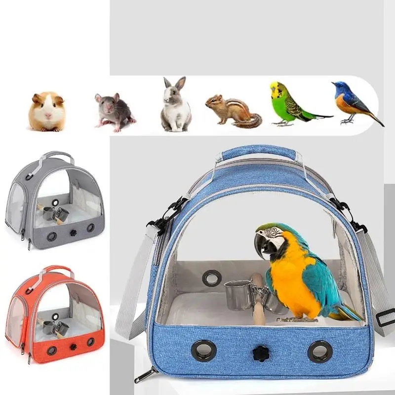 

Bird Bag, Portable Out-going Bird Cage, Oxford Cloth Foldable Parrot Bag, Pigeon Pet Out-going Bag