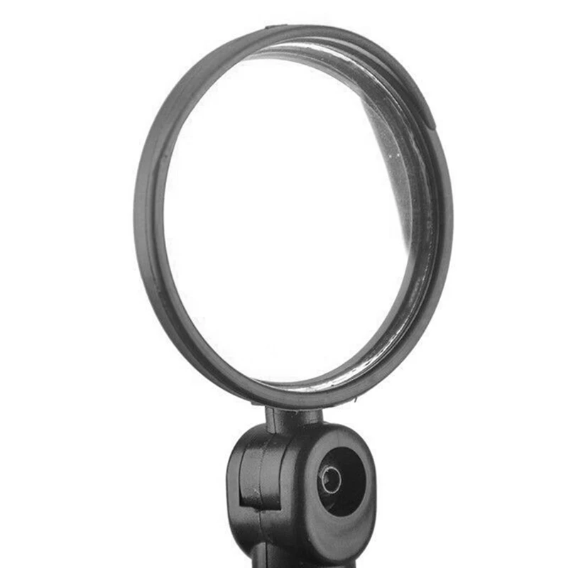 Bicycle Rearview Mirror Wide Angle Convex Cycling Mirror MTB Rearview Mirror Silicone Handle Rearview Mirror